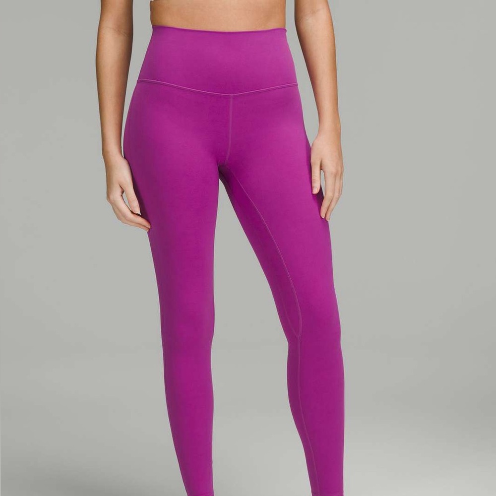 lululemon align Leggings with pockets - vivid plum (size 6)
